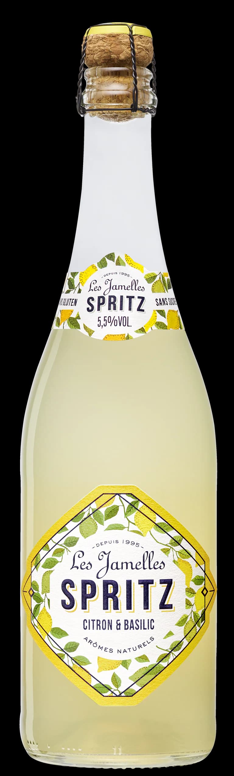 Les Jamelles Spritz Citron & Basilic